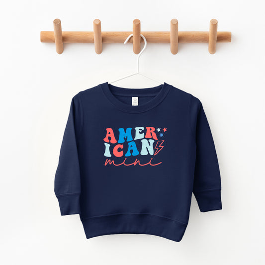 American Mini Lightning Bolt | Toddler Sweatshirt