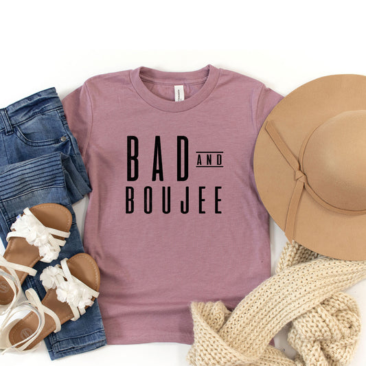 Bad And Boujee | Youth Short Sleeve Crew Neck