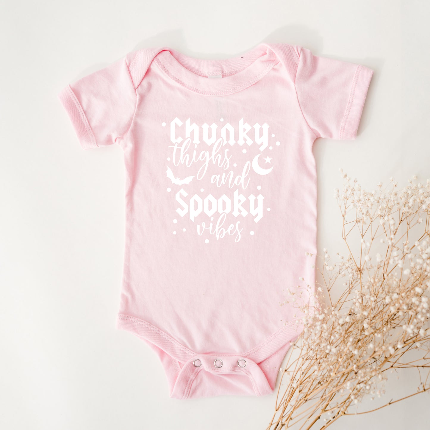 Chunky Thighs And Spooky Vibes | Baby Onesie