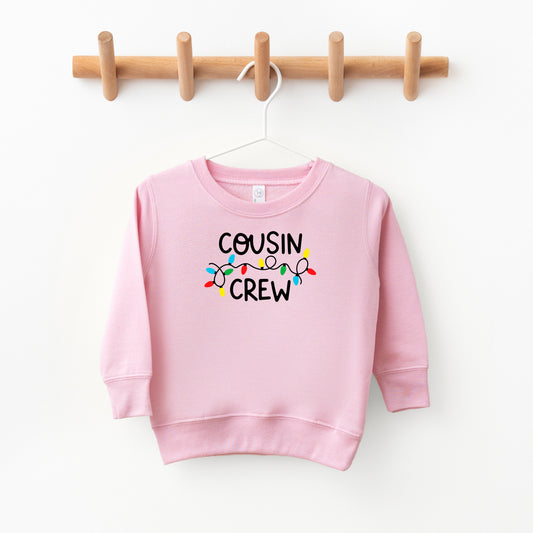 Cousin Crew Lights | Toddler Sweatshirt