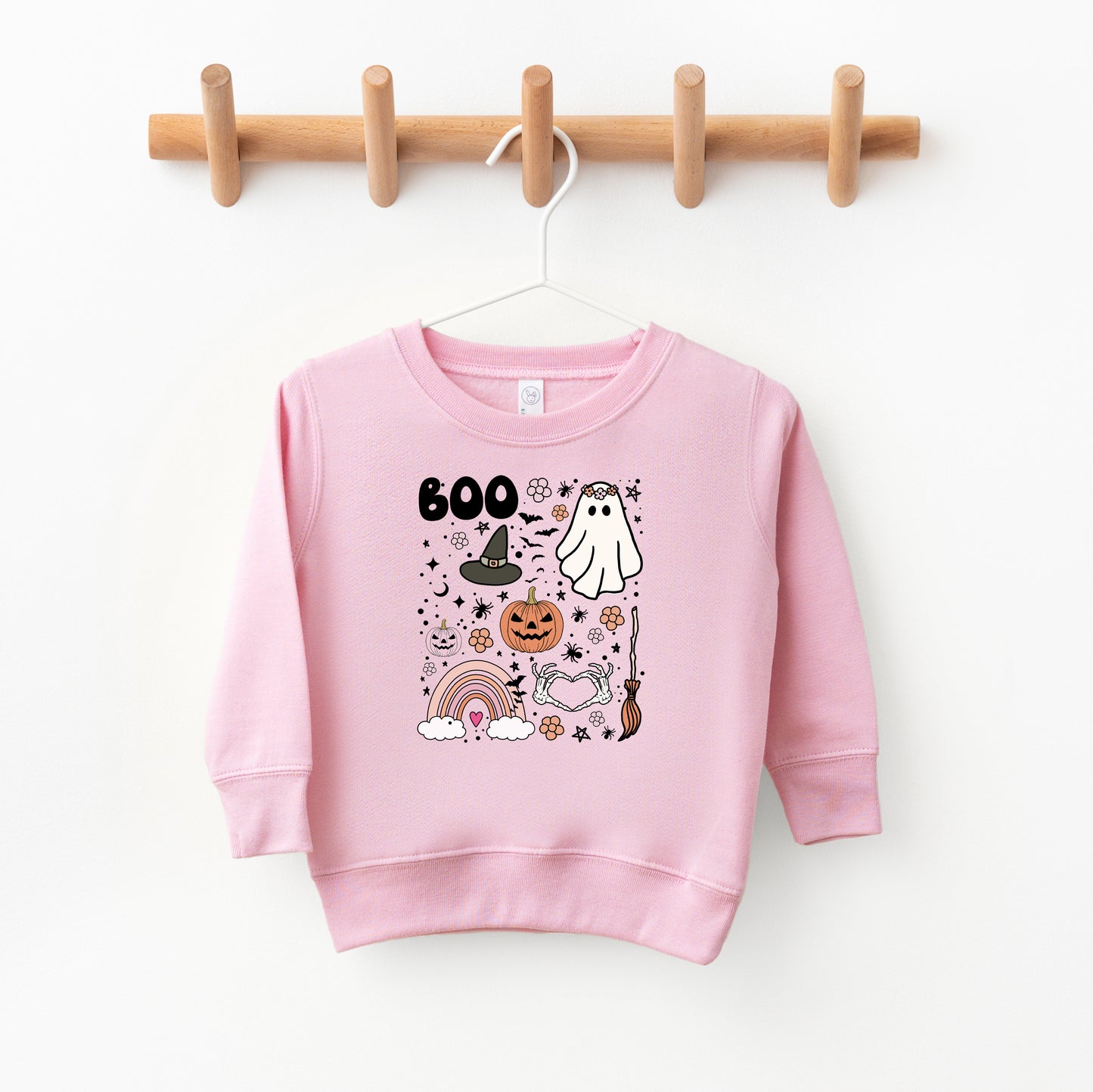 Boo Collage | Toddler Sweatshirt