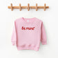 Be Mine Cursive Heart | Toddler Sweatshirt