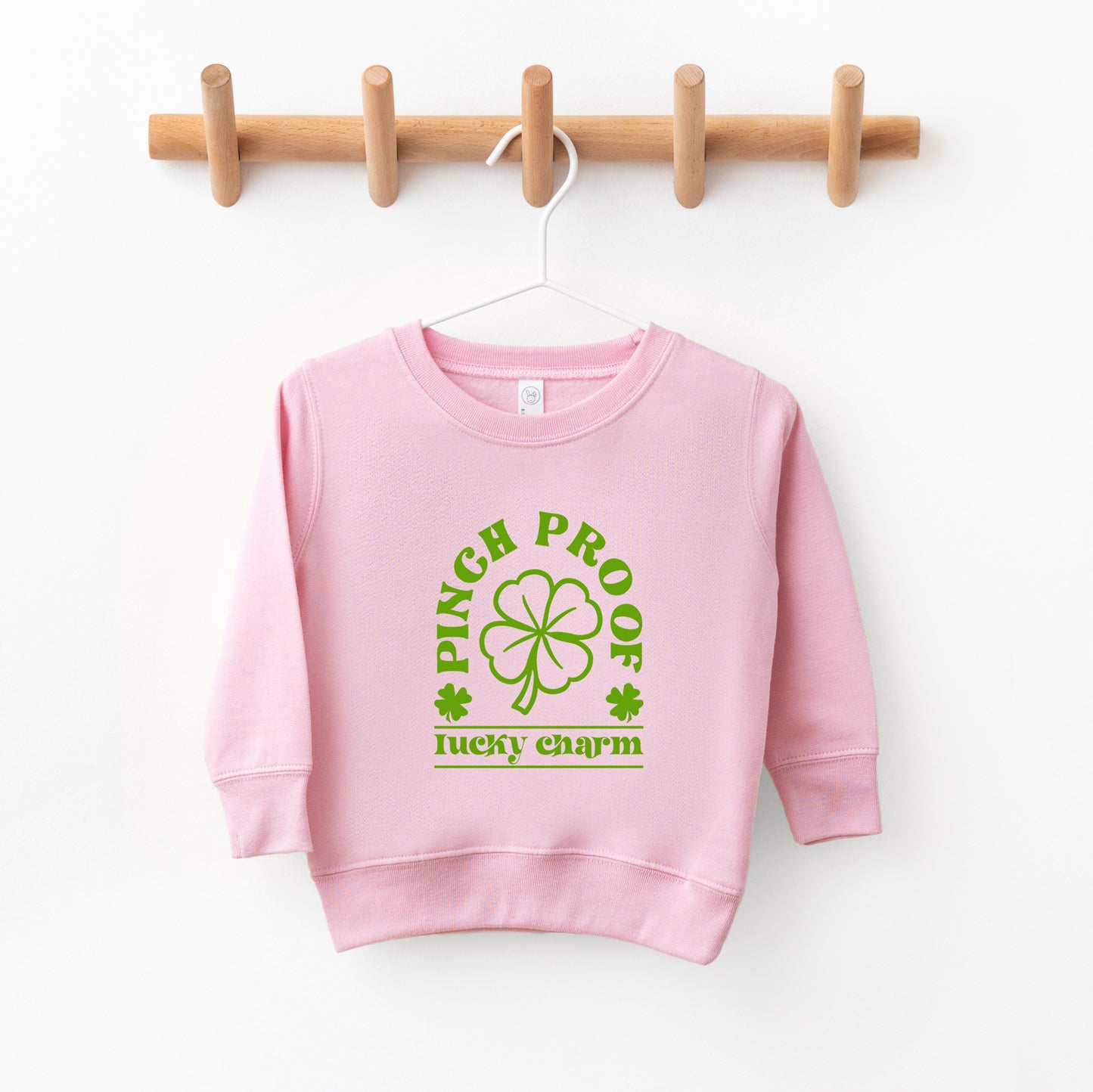 Pinch Proof Lucky Charm | Toddler Sweatshirt