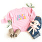 Happy Easter Wavy Colorful | Toddler Sweatshirt