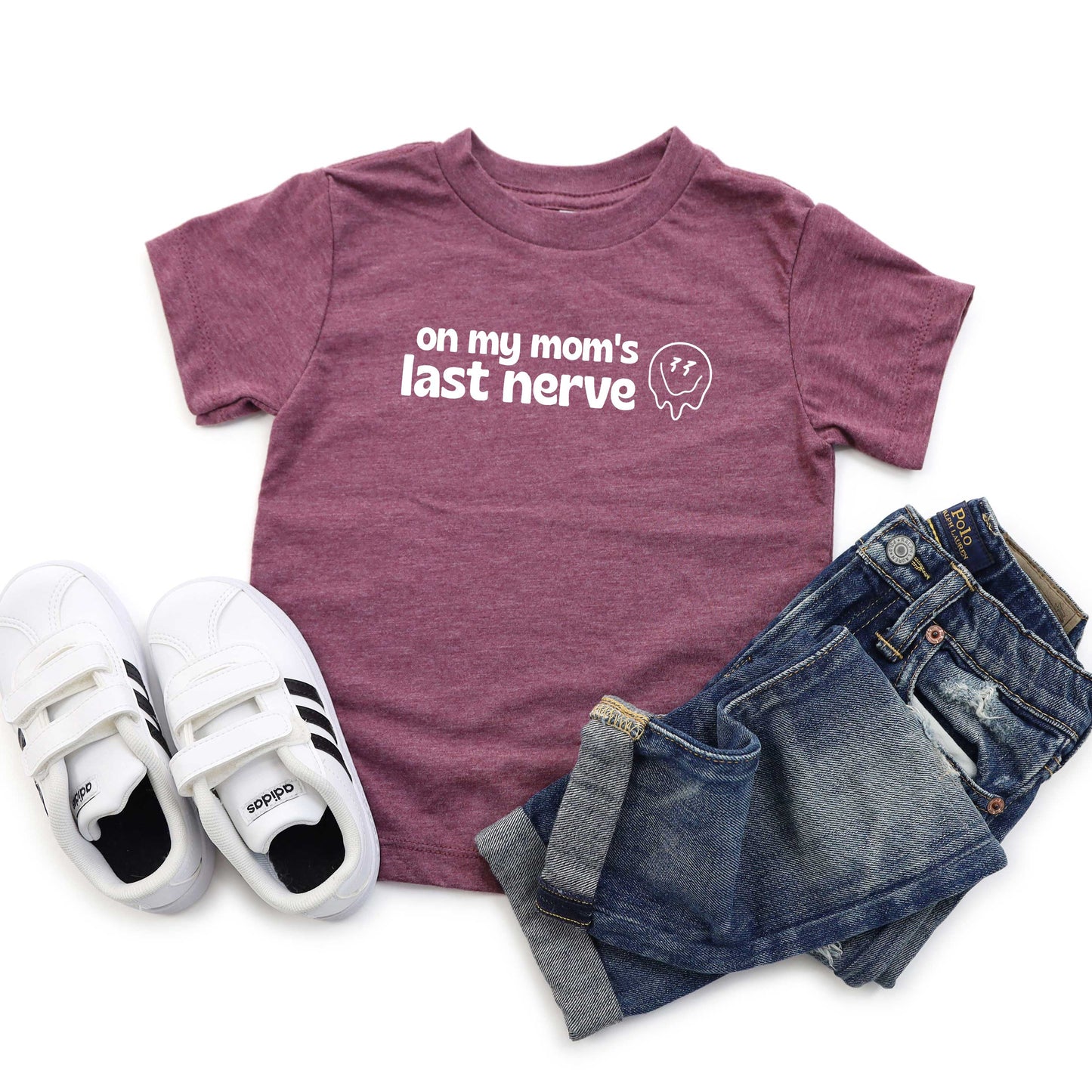 Mom's Last Nerve | Toddler Short Sleeve Crew Neck