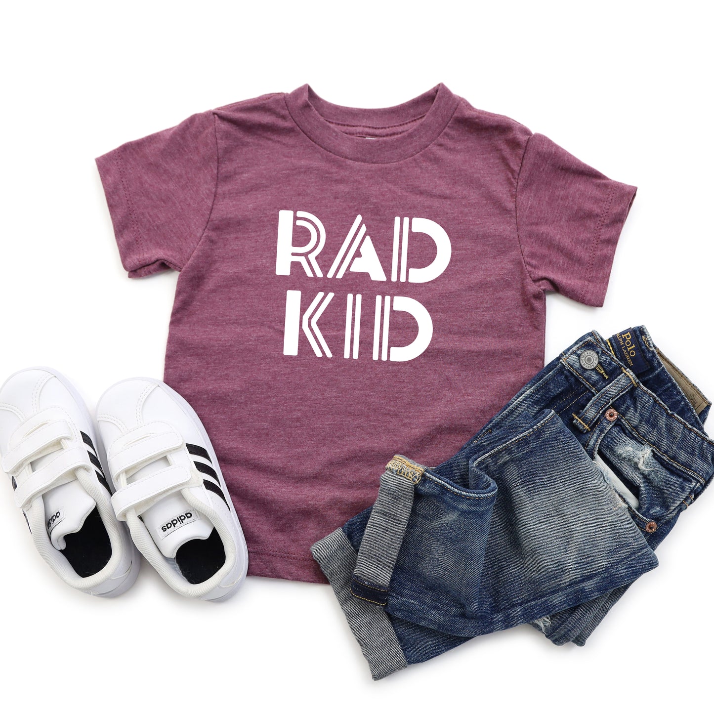 Rad Kid | Toddler Short Sleeve Crew Neck