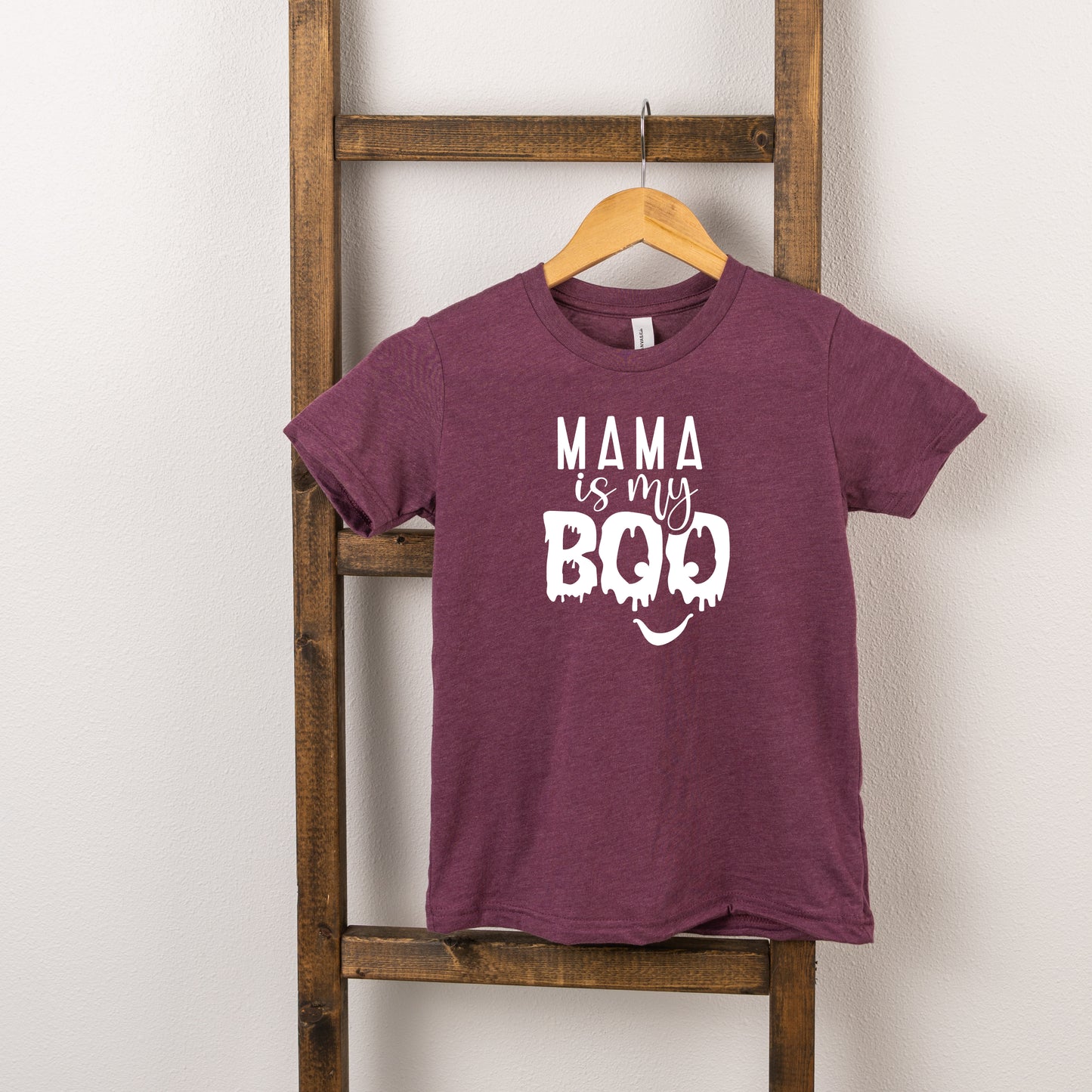 Mama Is My Boo | Toddler Short Sleeve Crew Neck