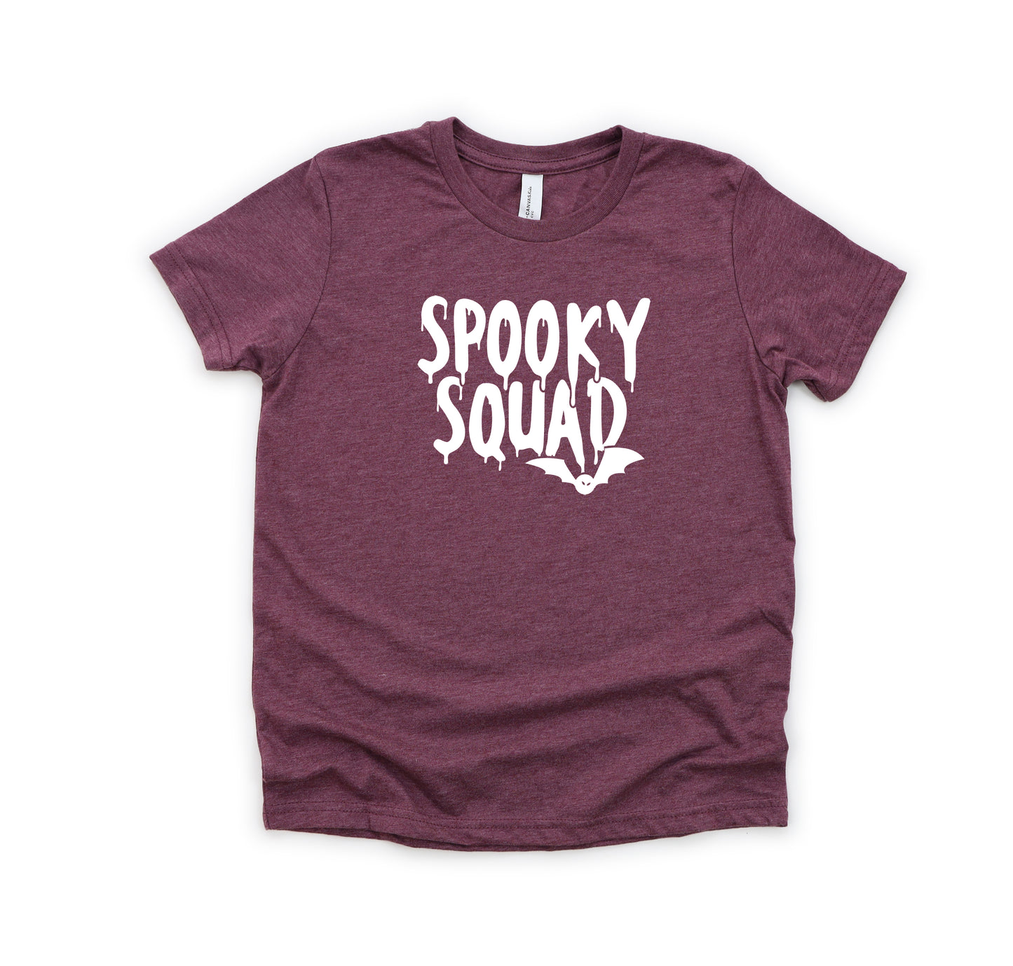 Spooky Squad Bat | Youth Short Sleeve Crew Neck