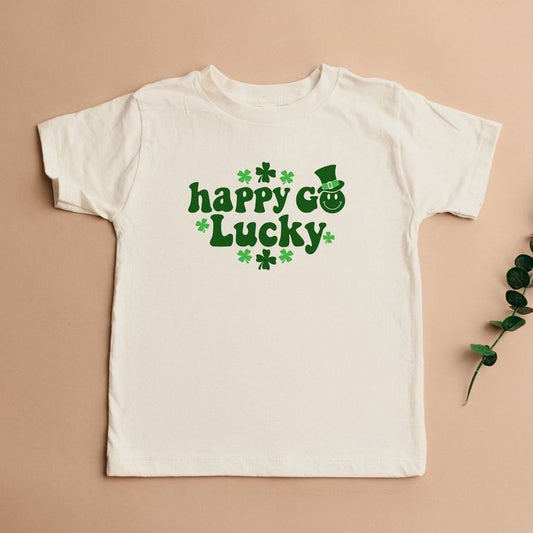 Happy Go Lucky Clovers | Toddler Short Sleeve Crew Neck