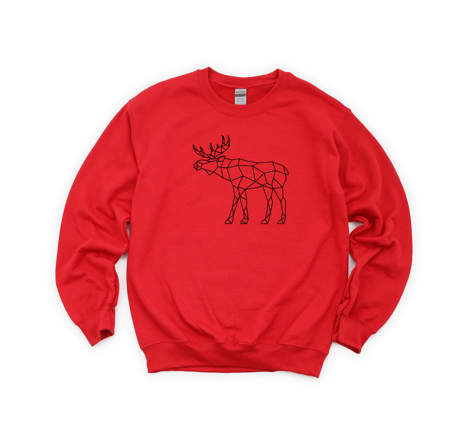 Geometric Moose | Youth Sweatshirt