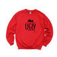Too Cute For Ugly Sweaters | Youth Sweatshirt