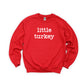 Little Turkey Typewriter | Youth Sweatshirt
