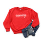 Gymnastics Stacked Heart | Youth Sweatshirt