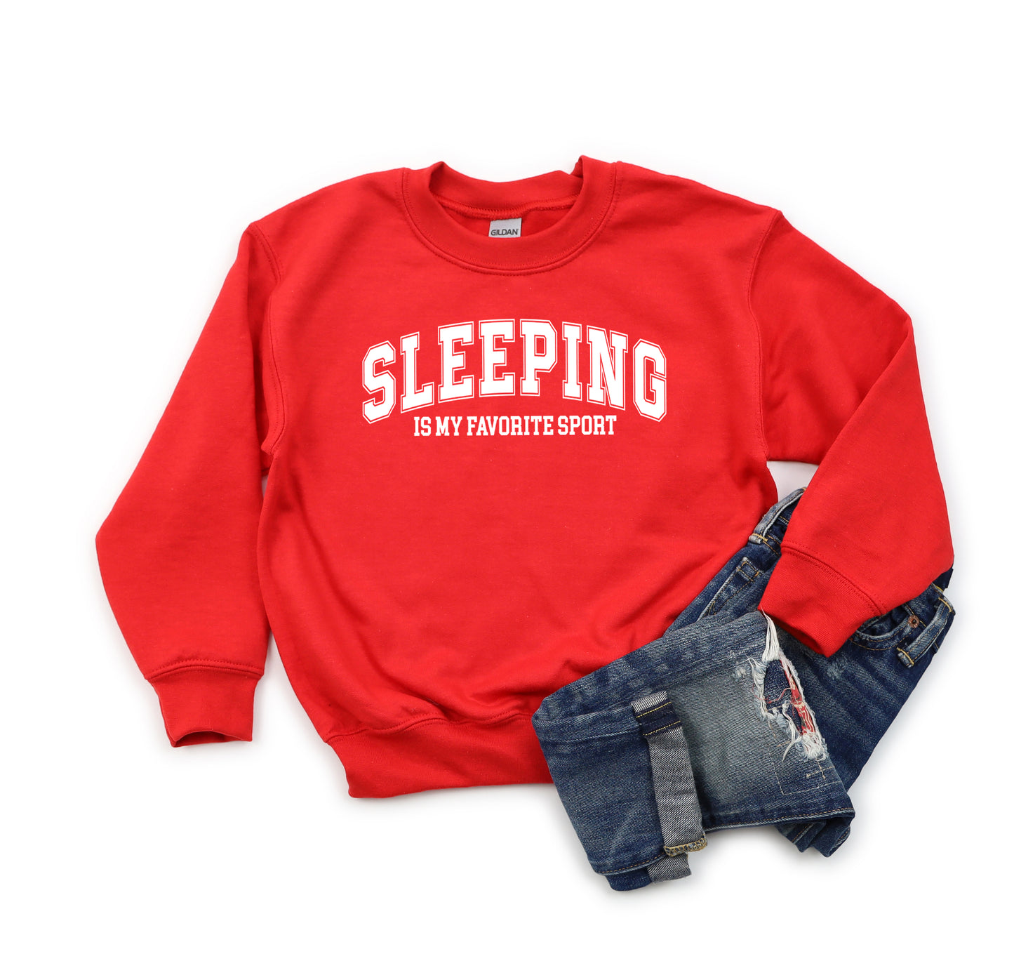 Sleeping is My Favorite Sport | Youth Sweatshirt