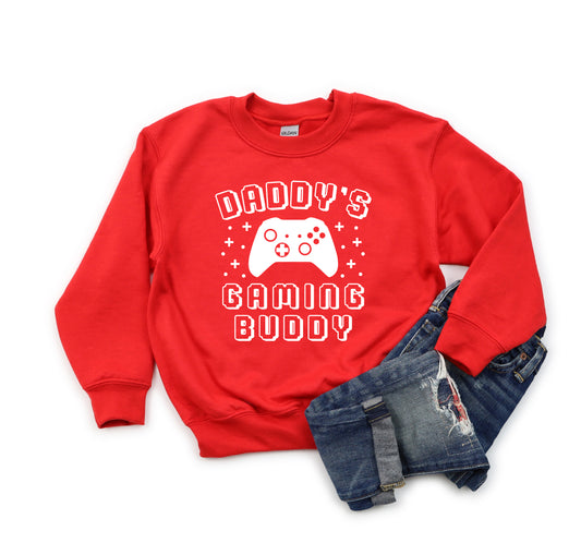 Daddy's Gaming Buddy | Youth Sweatshirt