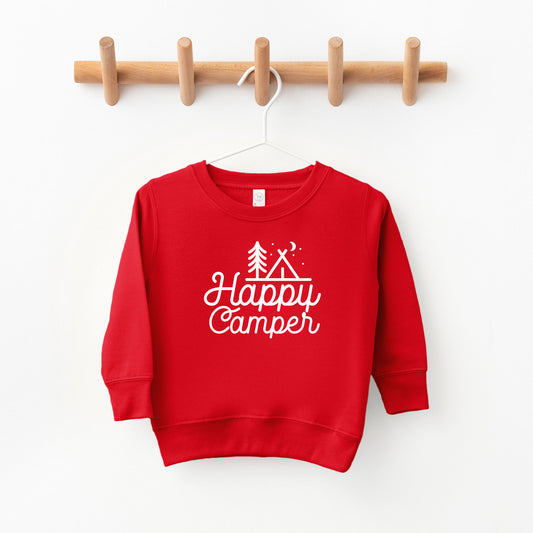 Happy Camper Tent | Toddler Sweatshirt
