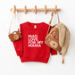 Mad Love For My Mama Distressed | Toddler Sweatshirt
