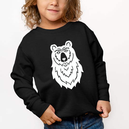 Bear Head | Toddler Graphic Sweatshirt