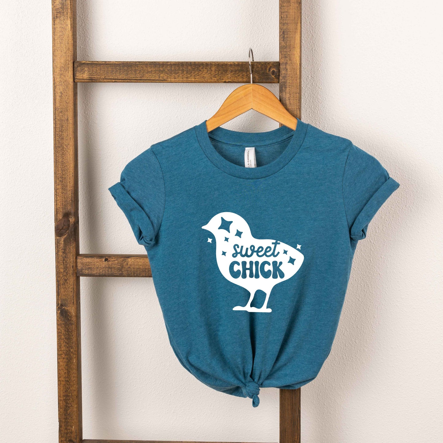 Sweet Chick Chick | Toddler Short Sleeve Crew Neck