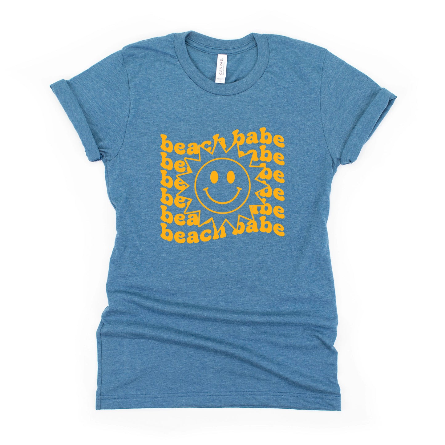 Beach Babe Stacked With Sun | Youth Short Sleeve Crew Neck