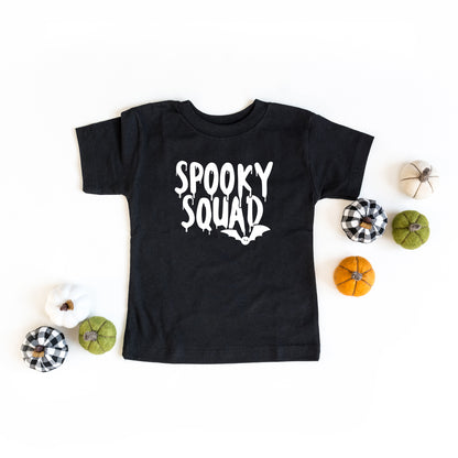 Spooky Squad Bat | Toddler Short Sleeve Crew Neck