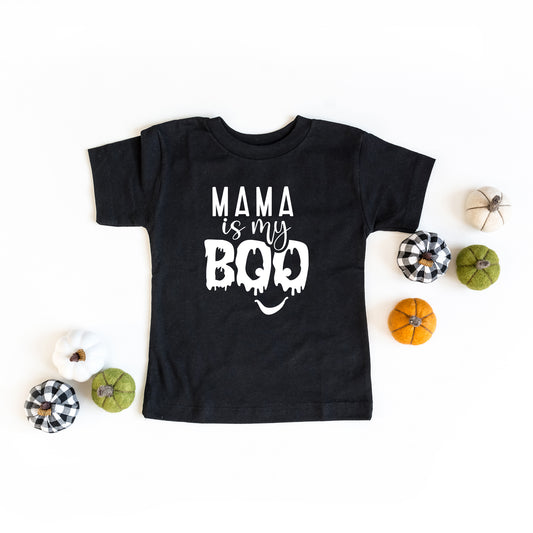 Mama Is My Boo | Toddler Short Sleeve Crew Neck
