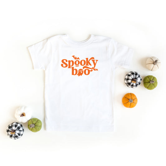 Spooky Boo | Toddler Short Sleeve Crew Neck