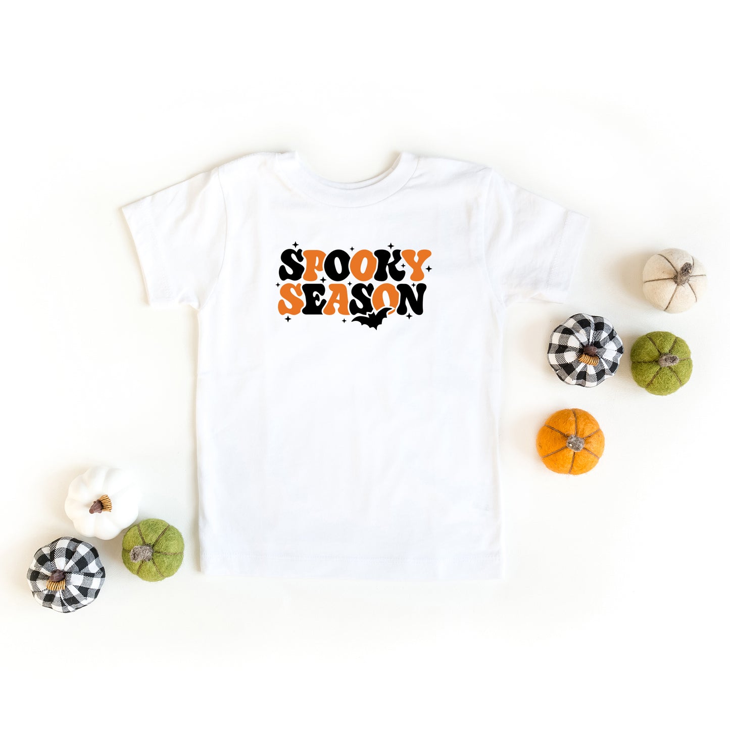 Retro Spooky Season | Toddler Short Sleeve Crew Neck