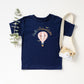 Hello Adventure Balloon | Toddler Short Sleeve Crew Neck