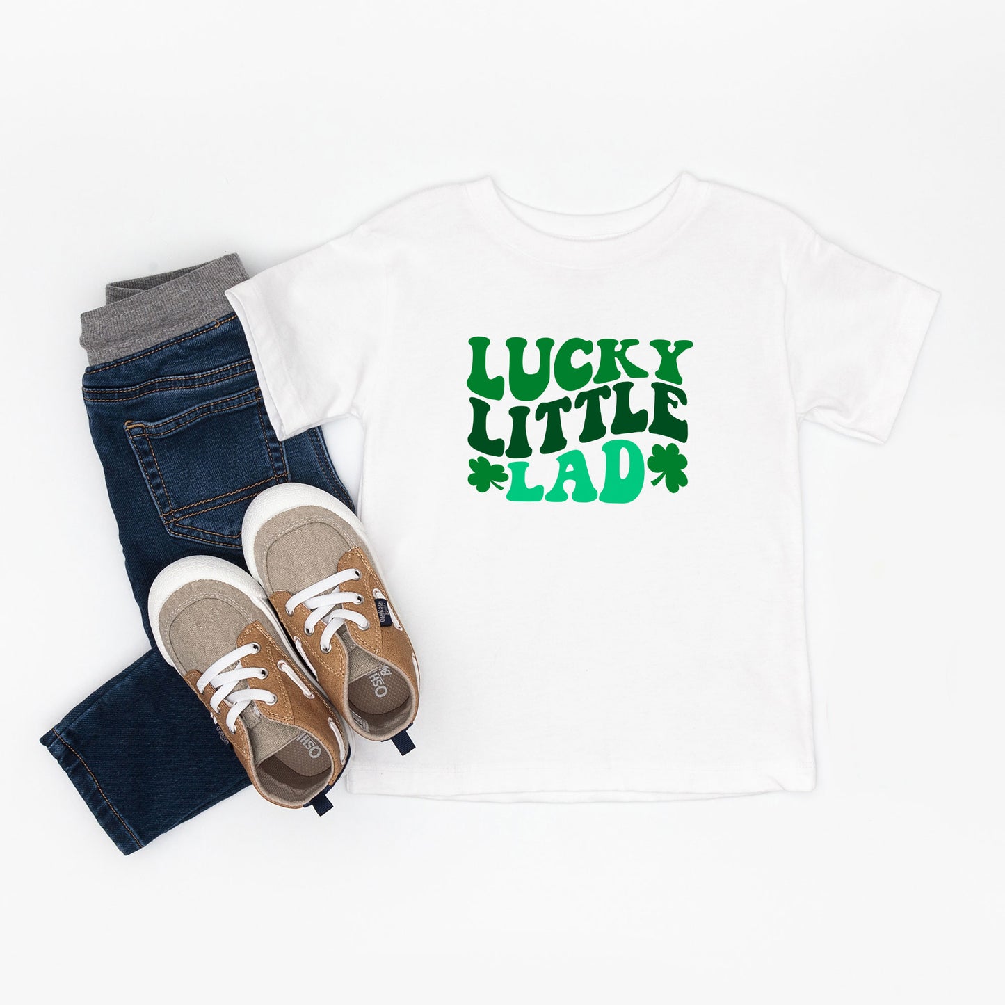 Lucky Little Lad | Toddler Short Sleeve Crew Neck