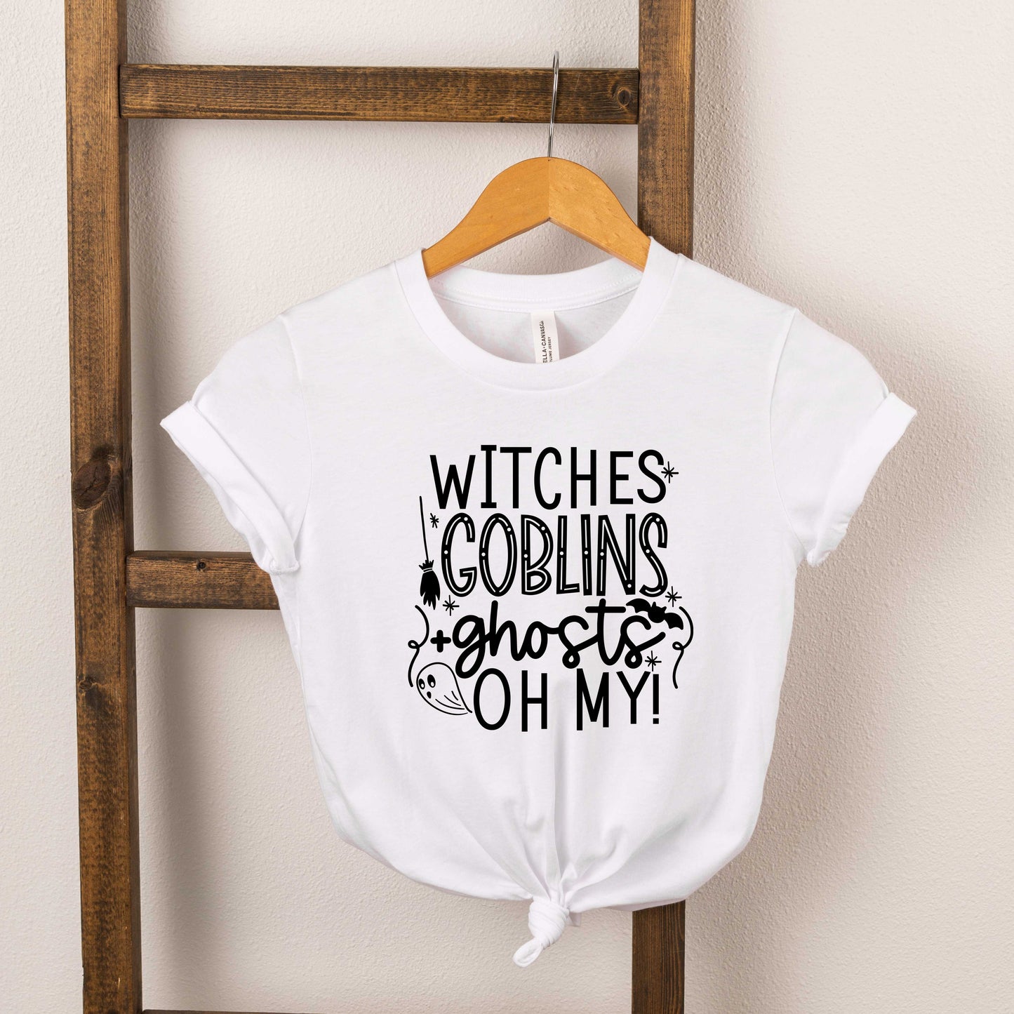 Witches Goblins Ghosts | Toddler Short Sleeve Crew Neck