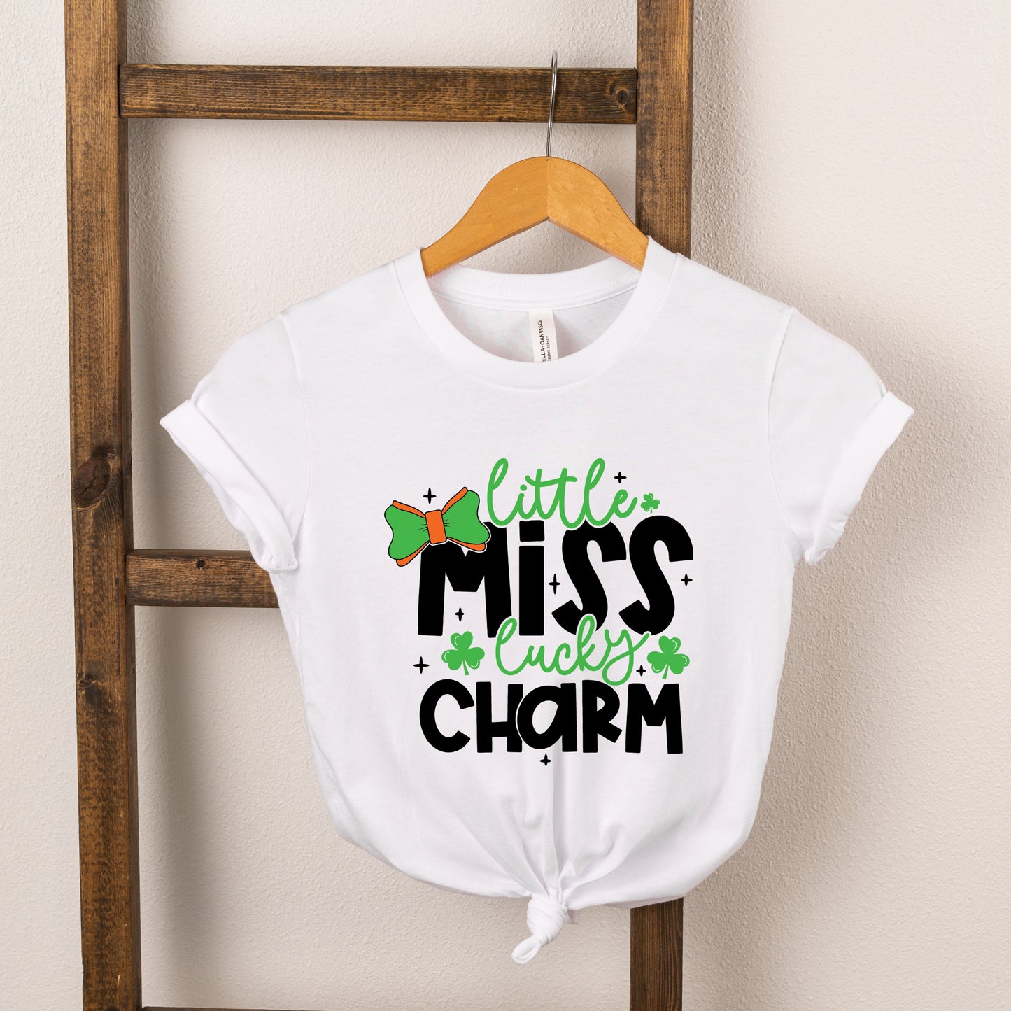 Little Miss Lucky Charm | Toddler Short Sleeve Crew Neck