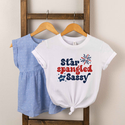 Star Spangled Firework | Toddler Short Sleeve Crew Neck