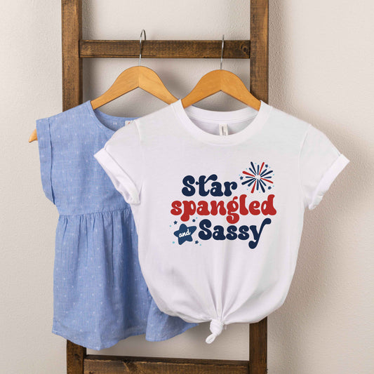 Star Spangled Firework | Toddler Short Sleeve Crew Neck