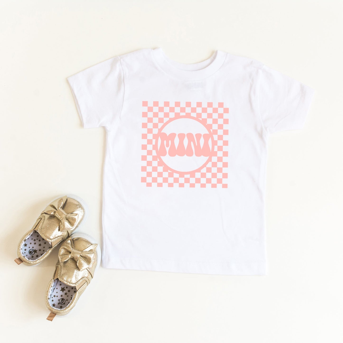 Checkered Mini | Youth Graphic Short Sleeve Tee