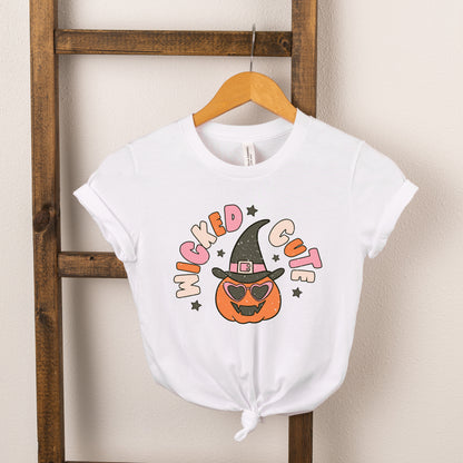 Wicked Cute Pumpkin | Toddler Short Sleeve Crew Neck