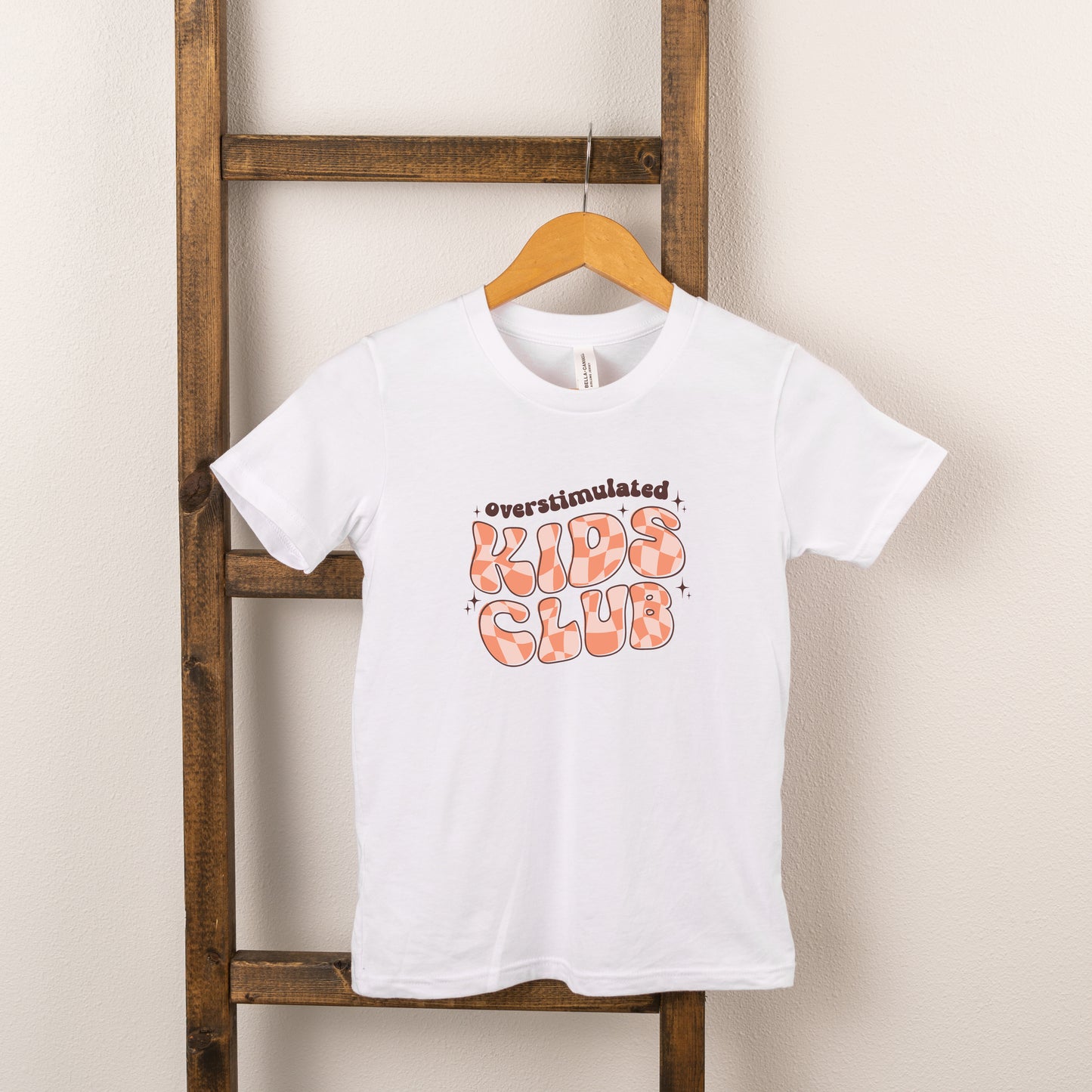 Overstimulated Kids Club | Toddler Short Sleeve Crew Neck