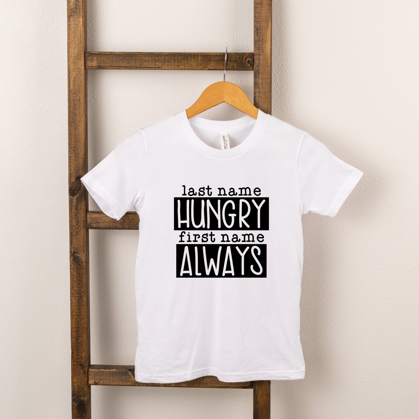 Last Name Hungry | Toddler Short Sleeve Crew Neck