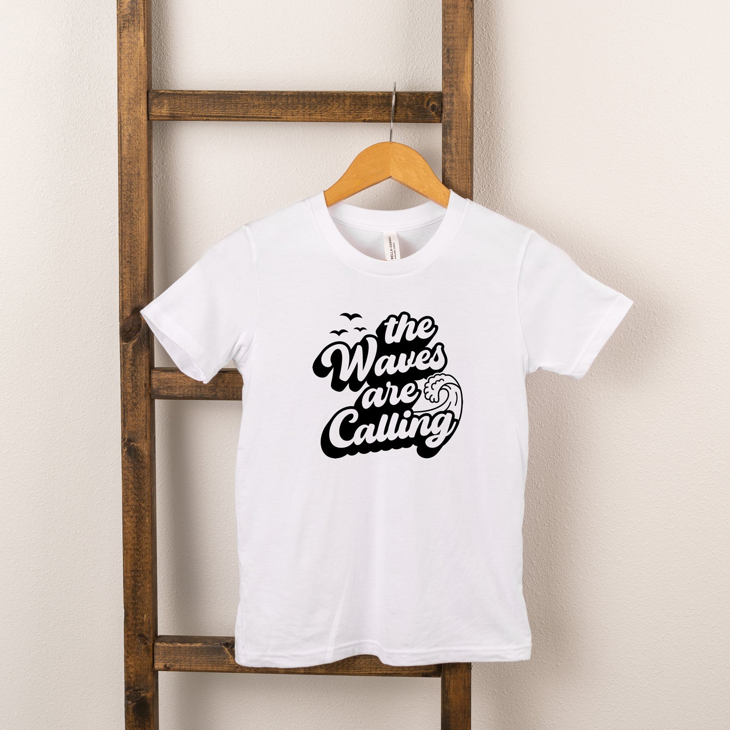 The Waves Are Calling | Toddler Short Sleeve Crew Neck