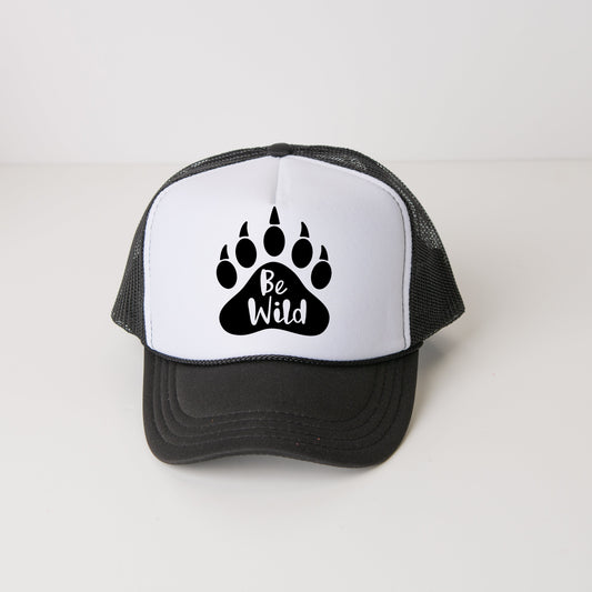 Be Wild Bear Paw | Youth Foam Trucker Hat