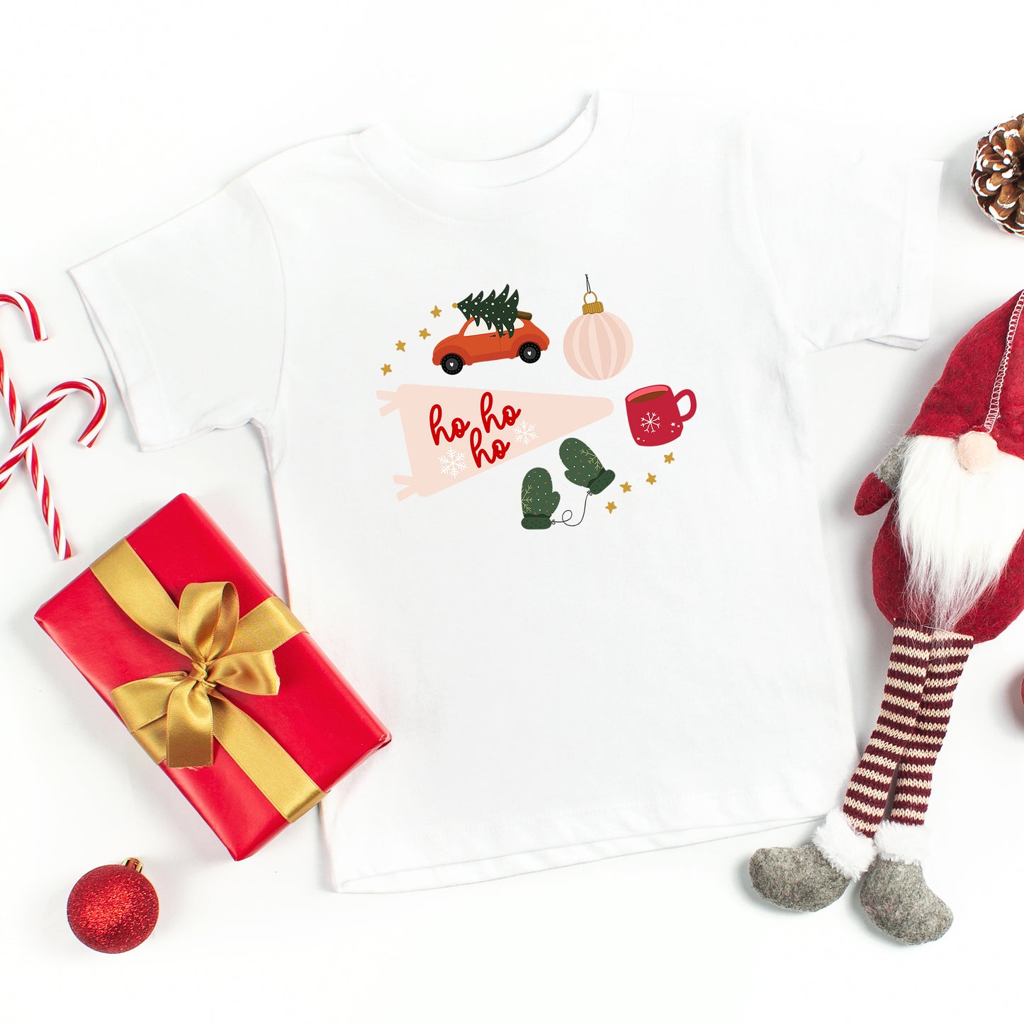 All About Christmas | Toddler Short Sleeve Crew Neck