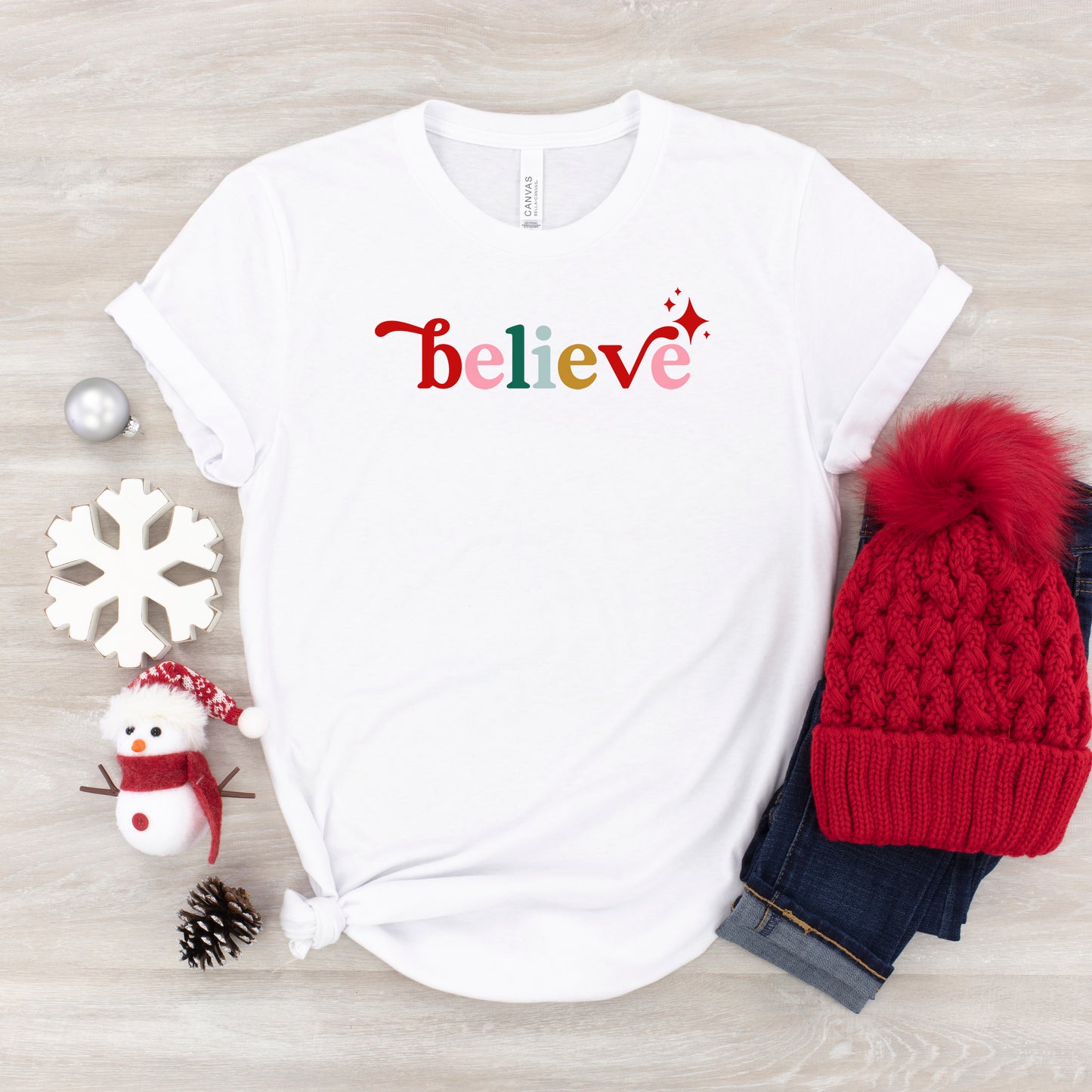 Believe Colorful | Youth Short Sleeve Crew Neck