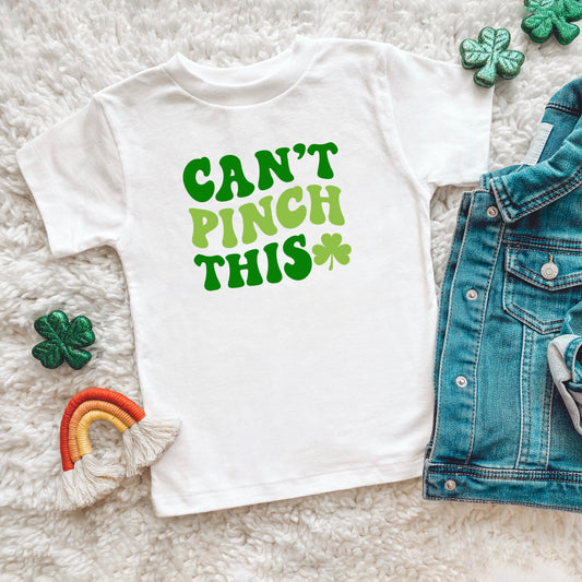 Can't Pinch This Shamrock | Toddler Short Sleeve Crew Neck