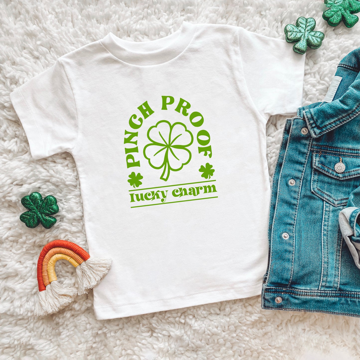 Pinch Proof Lucky Charm | Youth Short Sleeve Crew Neck