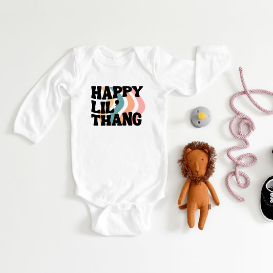 Happy Lil' Thang | Baby Long Sleeve Onesie