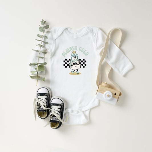 Always Cold Snowman | Baby Long Sleeve Onesie