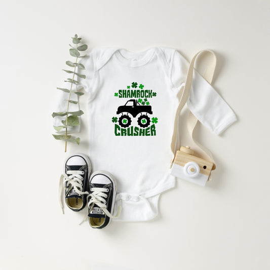 Shamrock Crusher | Baby Long Sleeve Onesie