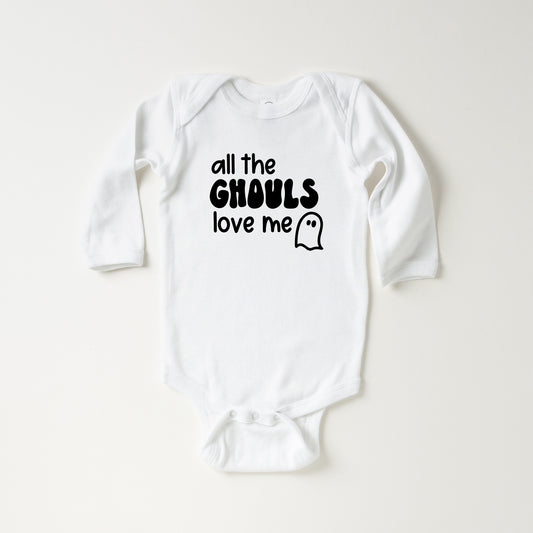 All The Ghouls Ghost | Baby Long Sleeve Onesie