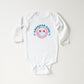 Leopard American Babe | Baby Long Sleeve Onesie