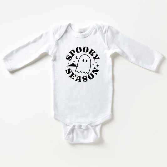 Spooky Season Ghost | Baby Long Sleeve Onesie